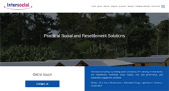 Desktop Screenshot of intersocialconsulting.com