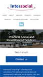 Mobile Screenshot of intersocialconsulting.com